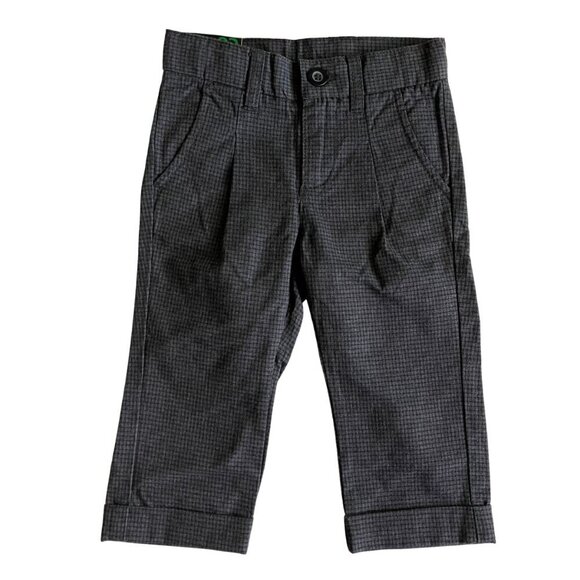 Benetton Class Boys Checkered Pants Size 12-18 Mo - Picture 1 of 6